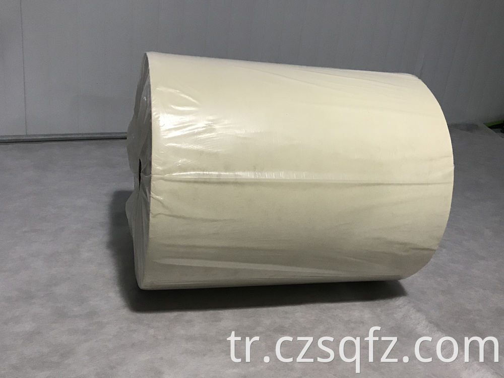 Spring-wrapped Nonwoven Fabric